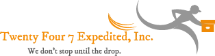 Twenty Four 7 Expedited Logo